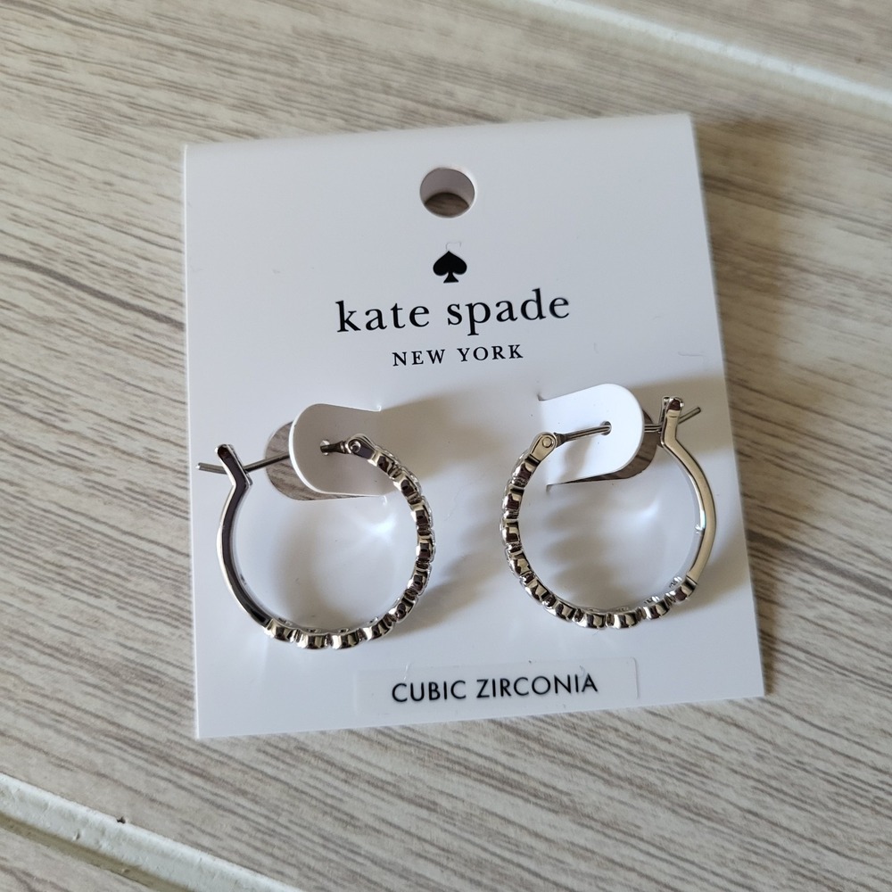 Kate Spade Full Circle Huggies Pierced Earrings